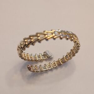 Alex and Ani Gold and Silver Woven Bracelet